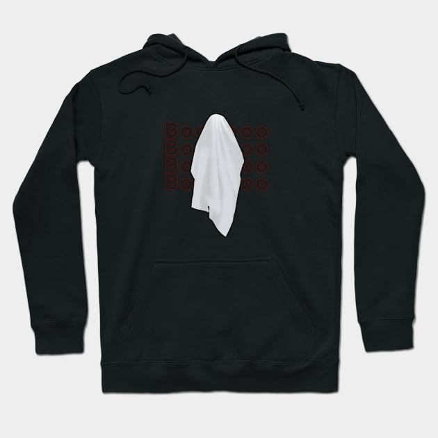 boo ghost Hoodie by InsArt